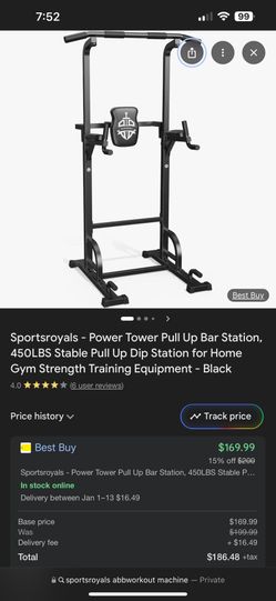 Pull Up Bar Station / Gym Equipment