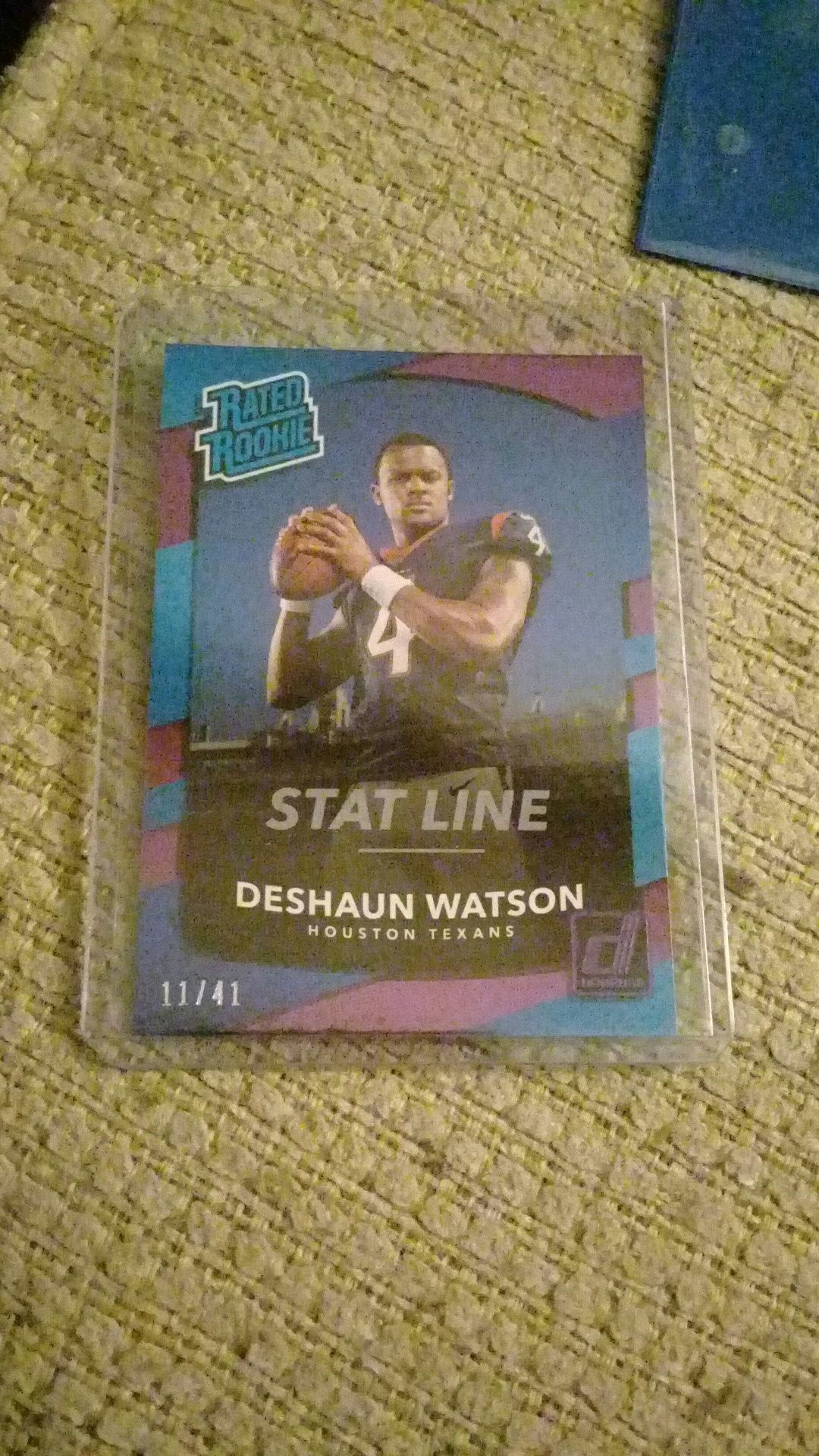 Deshaun Watson Rated Rookie 11/41