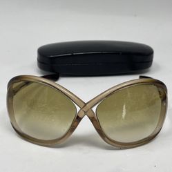 Tom Ford Whitney TF9 74F Sunglasses Brown/Gold *check Photos For Details