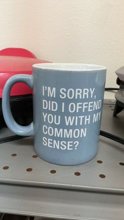Funny Novelty Coffee Mug Blue