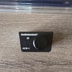 Audio control bass epicenter knob