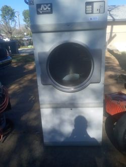 I am selling a commercial electric dryer in good condition, suitable for personal use or laundromats. 
