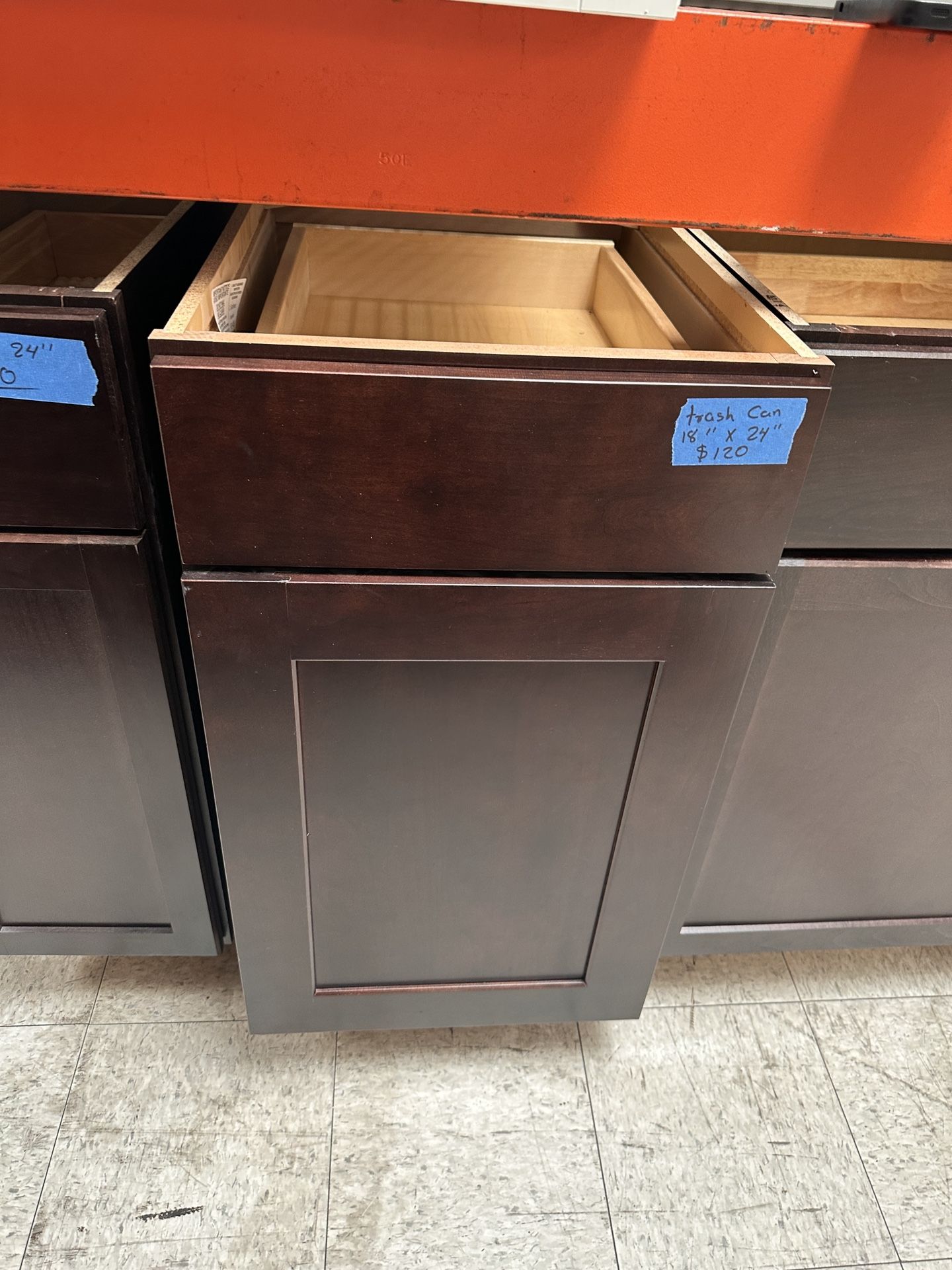 Kitchen Cabinet For Trash