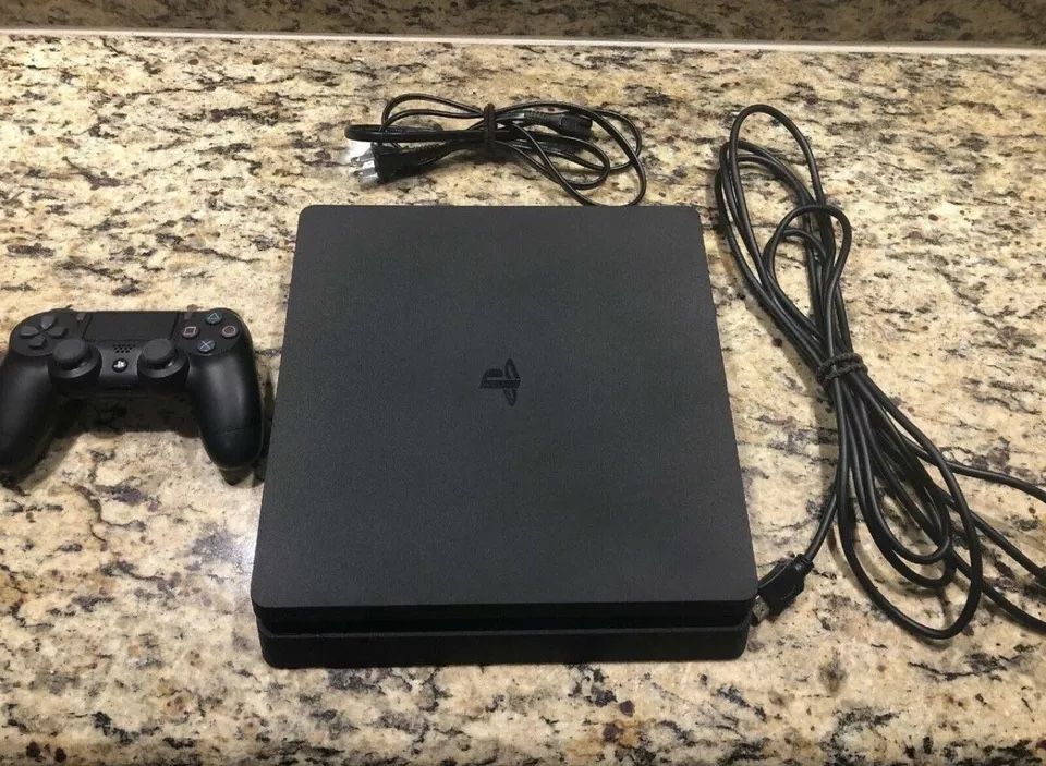 Playstation 4 with controller
