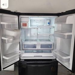 Black Refrigerator 