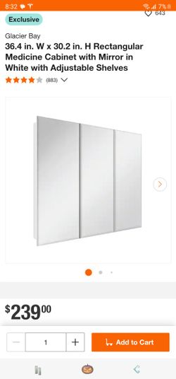 Glacier Bay
Rectangular Medicine Cabinet