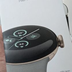 Pixel Watch 2 Champagne And Hazel Band