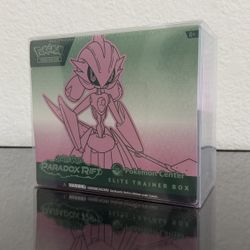 Paradox Rift Pokemon Center Elite Trainer Box