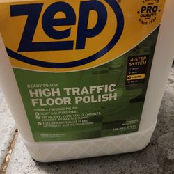 Zep 5 Gallons High Traffic Floor Polish 