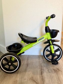 KRIDDO Tricycles Age 24 Month to 4 Years, Toddler Kids Trike for 2.5 to 5 Year Old, Gift for 2-4 Year Olds , Green