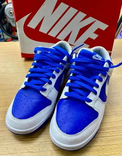 Nike Dunk Low Retro Racer Blue White Men’s Size 9 Sneakers DD1391-401