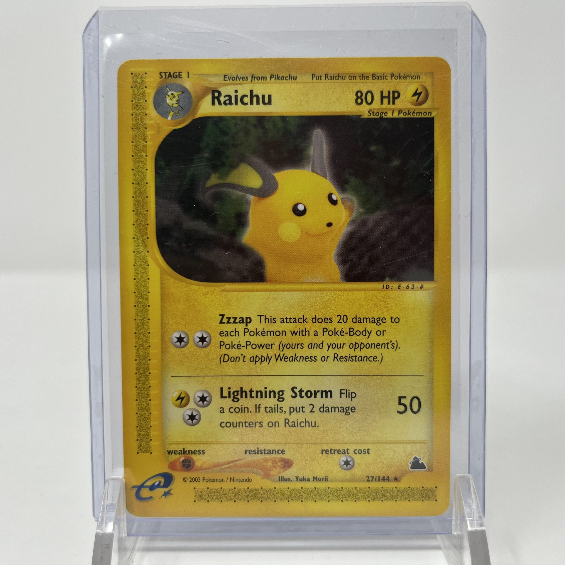 Raichu (27) - Skyridge Pokemon Card TCG Buy/Sell/Trade