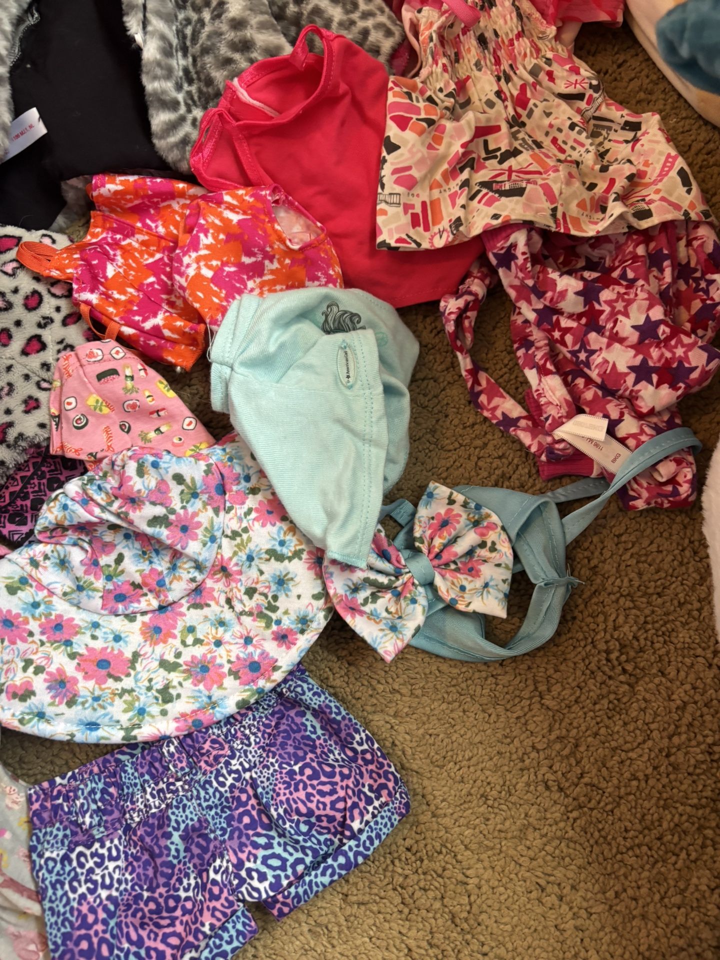Lot of American Girl Doll Clothes And Accessories