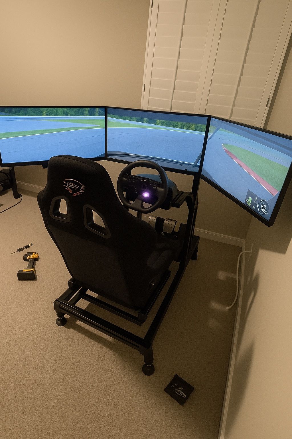 Triple Screen Sim Rig