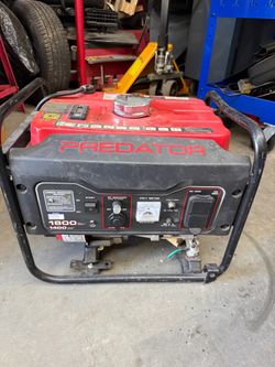 Predator 1800W Portable Gas Generator