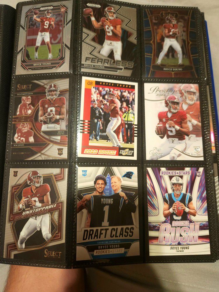 Bryce Young Rookie Card Lot