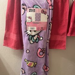 hello kitty blanket