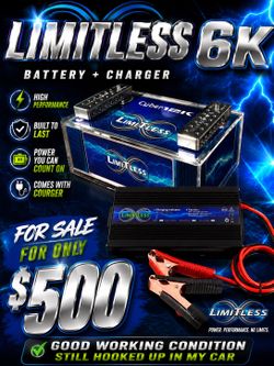 Limitless battery 6K with charger
