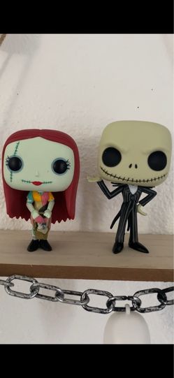 Disney Jack Skellington 2011 & Sally 2018 Funko Vinyl Figurine