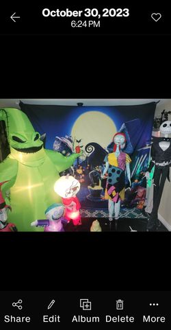 Nightmare Before Christmas displays