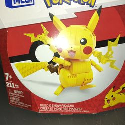 Pikachu mega block set