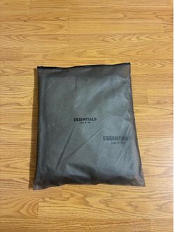 Essential hoodie dark oat
