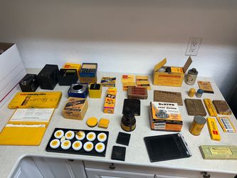 Vintage Kodak and camera accessories
