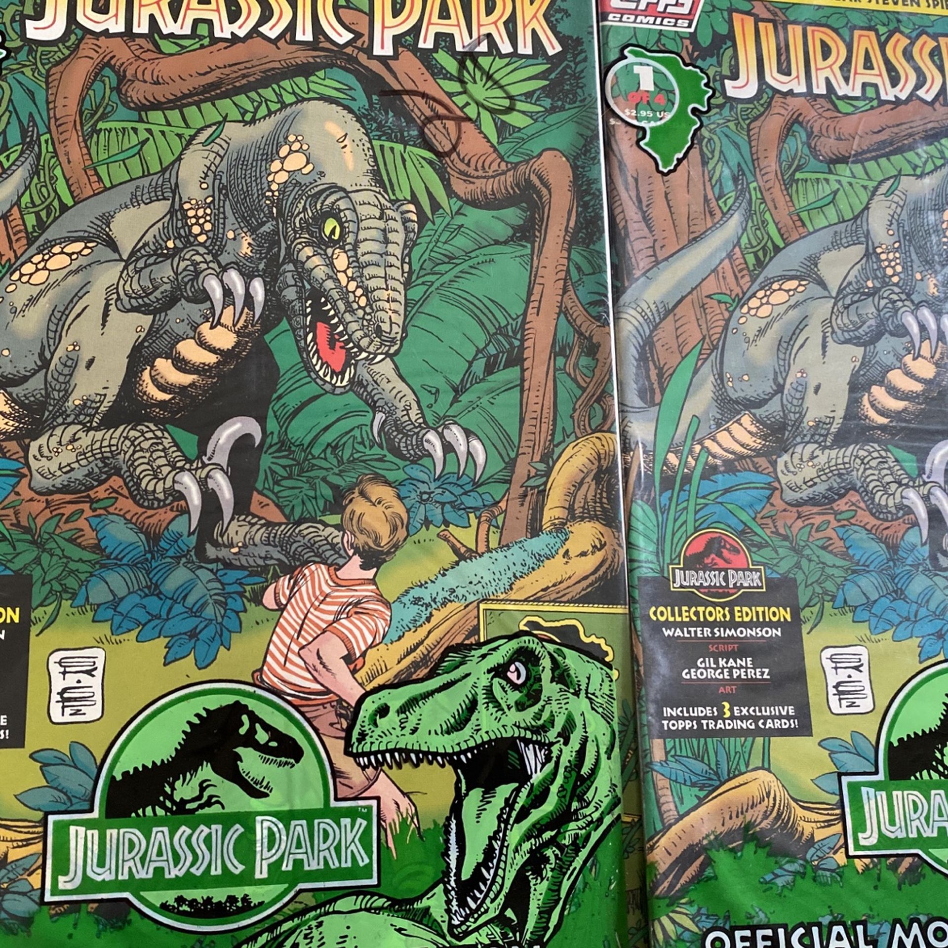 Jurassic Park Tops Comic 1 Of 4