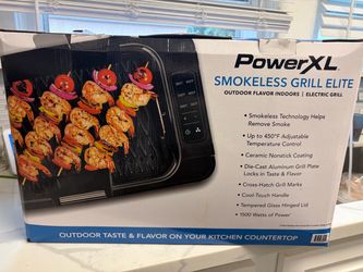 PowerXL Smokeless Grill Elite Electric Grill