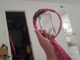 Pink headband