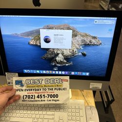 Apple 21.5” iMac - 3.0 Quad Core i5 - 8GB of RAM - 2017