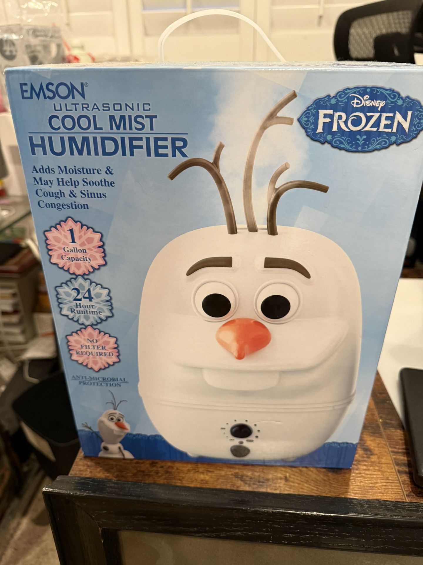 Olaf Disney Cool Mist Humidifier New