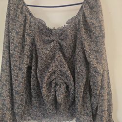 Flowered Blouse 