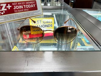 Rayban round metal sunglasses new