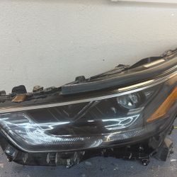 2020-25 TOYOTA HIGHLANDER LEFT SIDE FULL LED NON-ADAPTIVE BLACK BEZEL HEADLIGHT