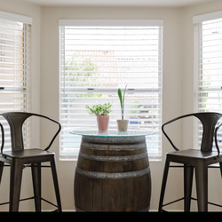 Wine Barrel Table with Chairs