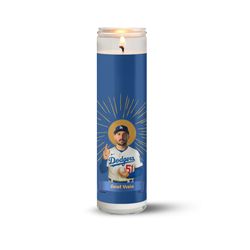 Alex Vesia Dodgers Tribute Candle