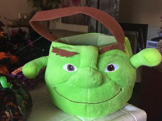 Halloween Shrek candy basket