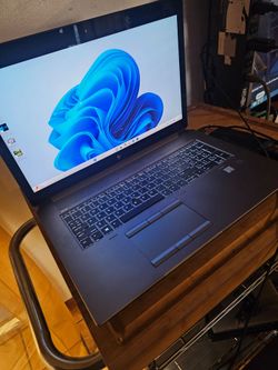 HP 17 Z BOOK G6 Touchscreen  Workstation i7-CPU. 16GB Ram.  1TB m2 NVMe SSD. GPU: RTX 6GB. Graphics