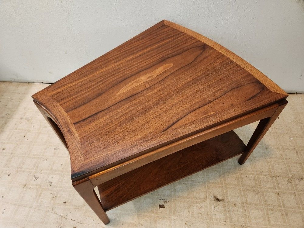 Mid Century Lane Rythm Wedge End Table