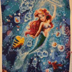 Finished Ariel Diamond Art 30x40cm 
