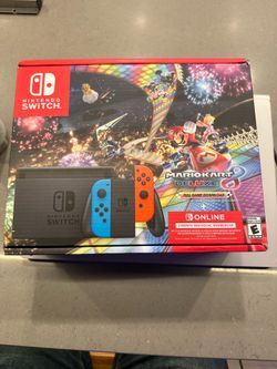 New Nintendo Switch Mario Kart 8 Deluxe Bundle