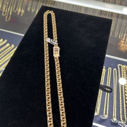 10k Gold Chino Chain