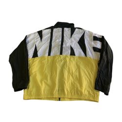 Nike Dry Starting 5 Windbreaker Jacket Men’s Large Full Zip Black CW7348-014 