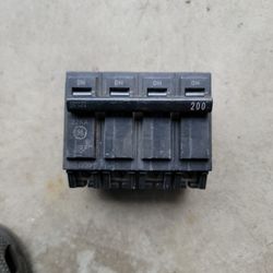 GE 200A Breaker