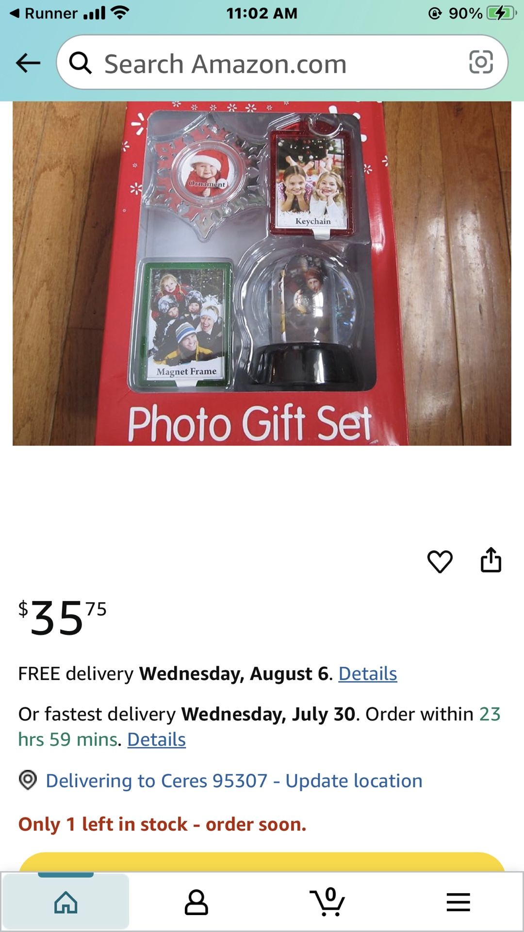 Christmas Photo Gift Set-NEW