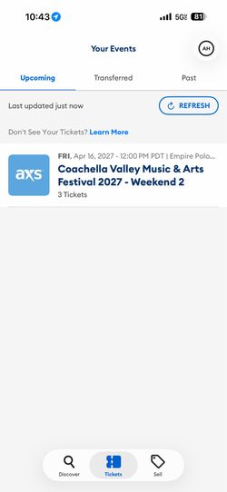 Coachella 2027 Weekend 2