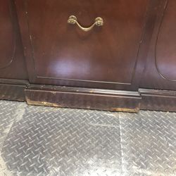 Antique hutch