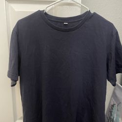 Uniqlo Mens Navy Short Sleeve Tee