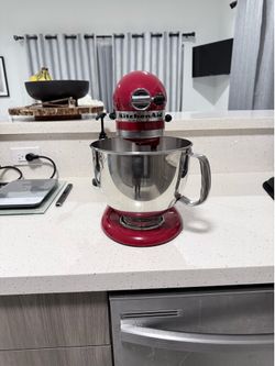 Kitchen Aid Artisan Stand Mixer - Red